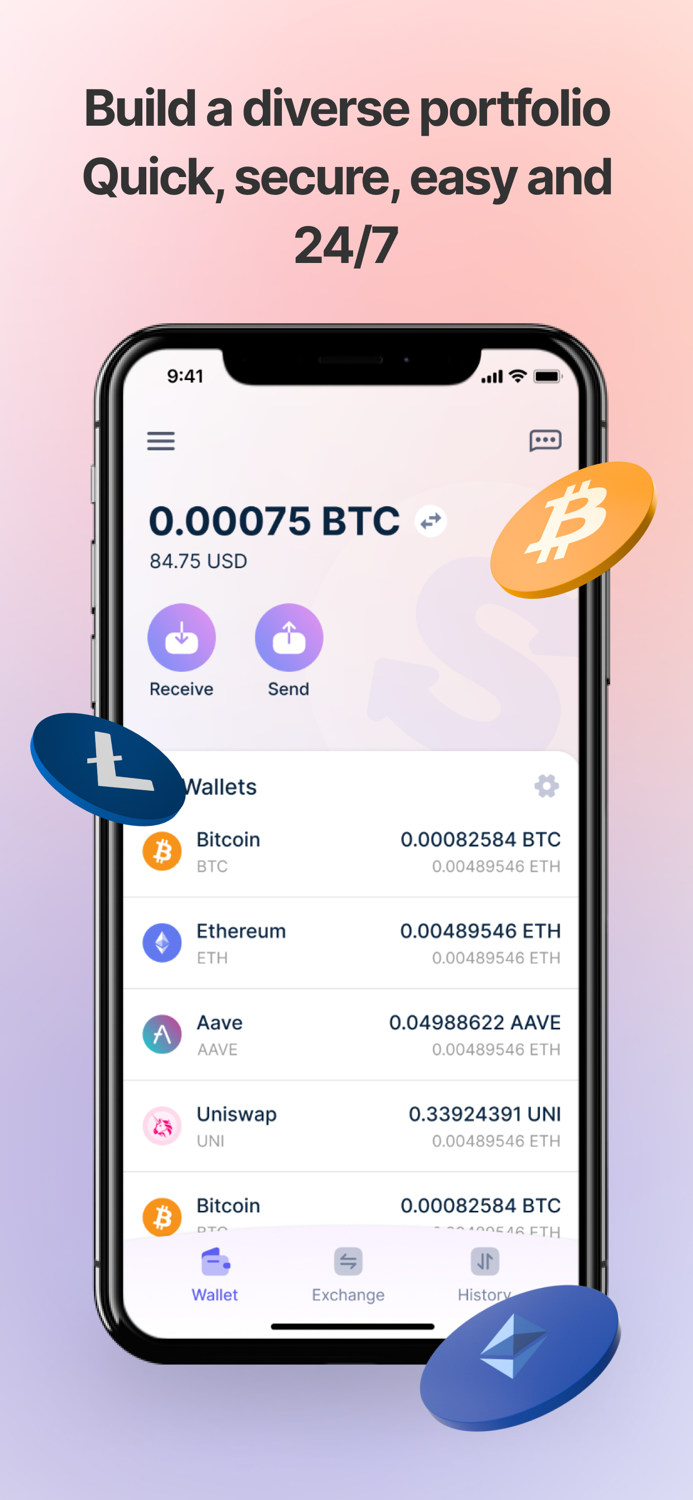 Switchere BuyandSell Crypto BTC
