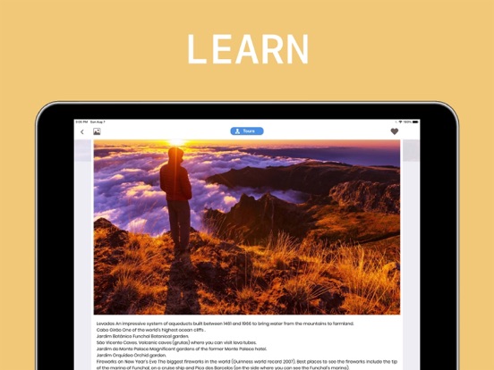 Madeira Travel Guide Offline iPad screenshot 5 - Navigation app