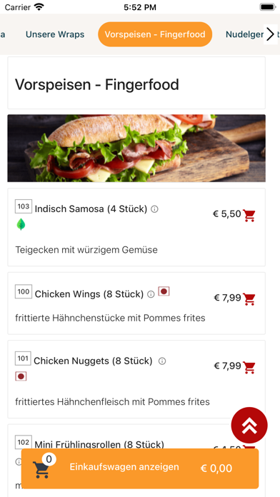 Pizza Oase Statzling Screenshot