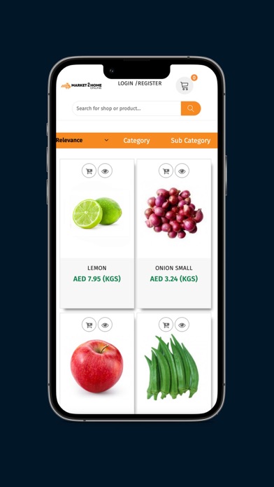 Market2Home Online Screenshot