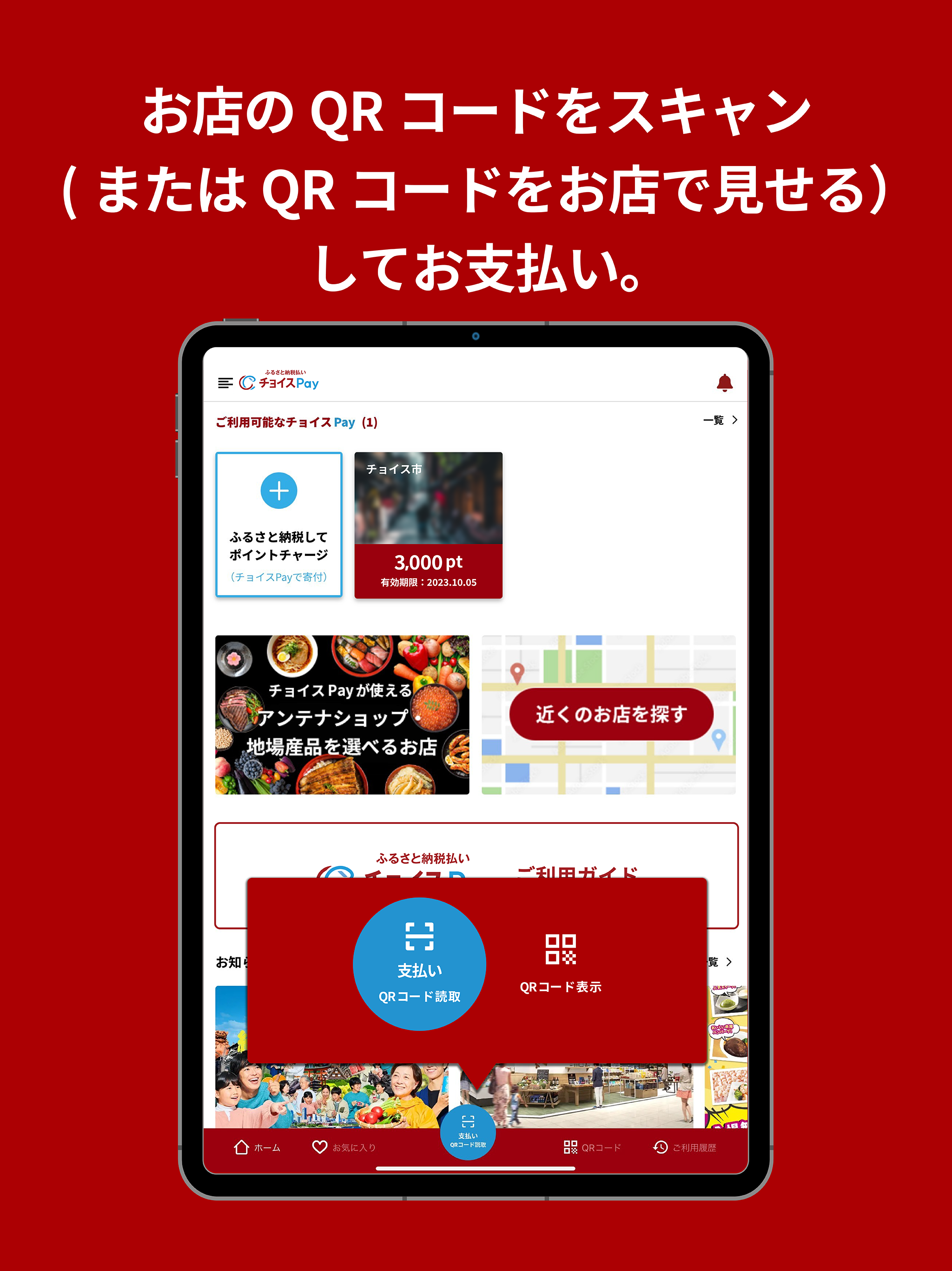 ふるさと納税払い チョイスPay