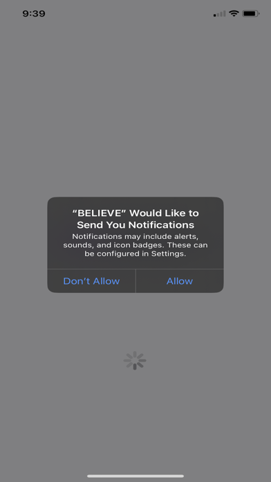 BELIEVE Patient Screenshot