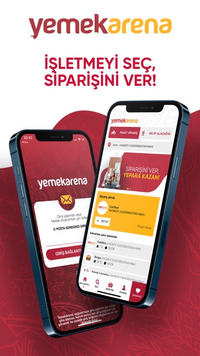 YEMEKARENA Screenshot