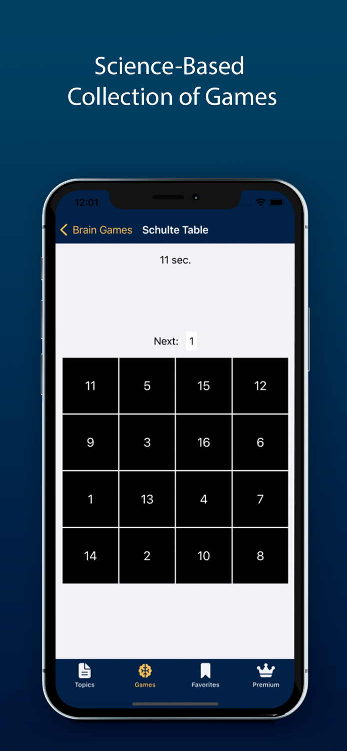 Cognitio Brain Training Games