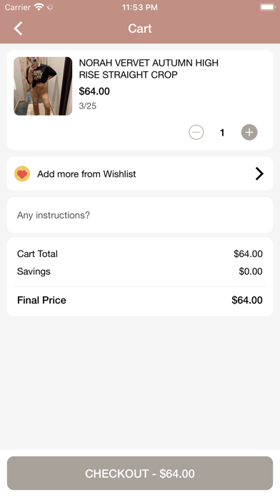 B Fierce Boutique Screenshot