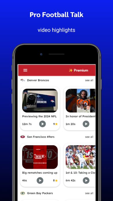 Pro Football Talk Rumor Mill Screenshot