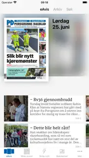 porsgrunns dagblad eavis iphone screenshot 1