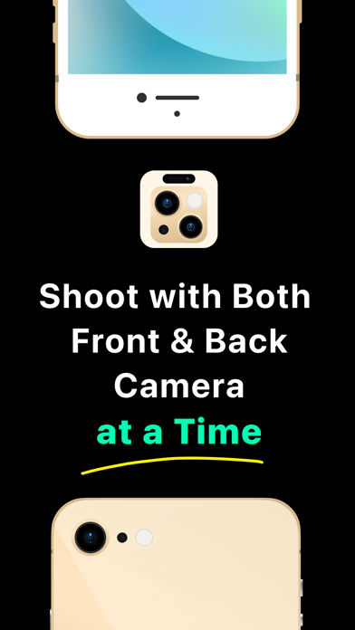 Front & Back Camera Recording Screenshot