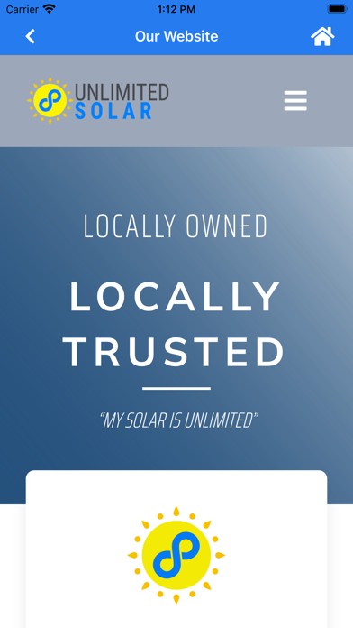 Unlimited Solar LLC Screenshot