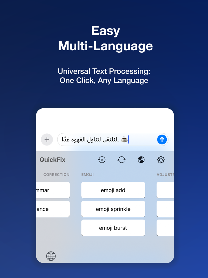 QuickFix AI Keyboard
