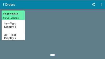 KaHero KDS - Kitchen Display Screenshot