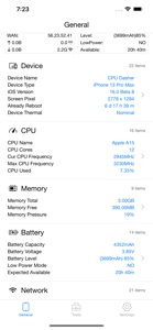 CPU Dasher Mobile Master Tools screenshot #1 for iPhone