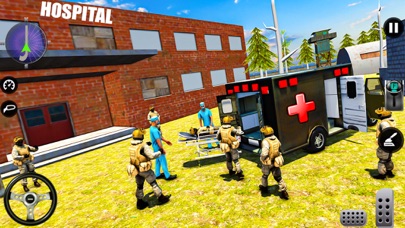 Army Ambulance Simulator 3D Screenshot