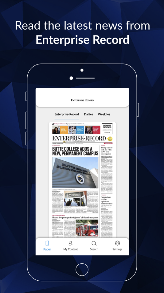 #1. Chico Enterprise eEdition (iOS) 由: MediaNews Group