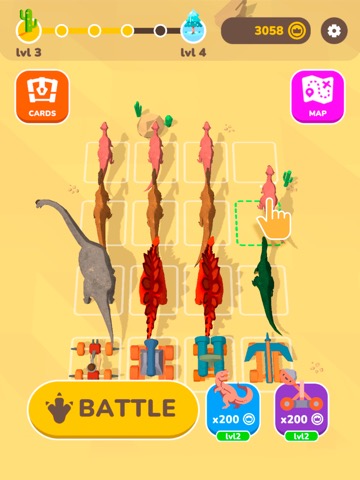 Dinosaur Merge Battleのおすすめ画像9