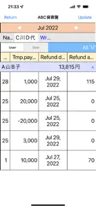 Petty cash accounting（Petty-A） screenshot #5 for iPhone