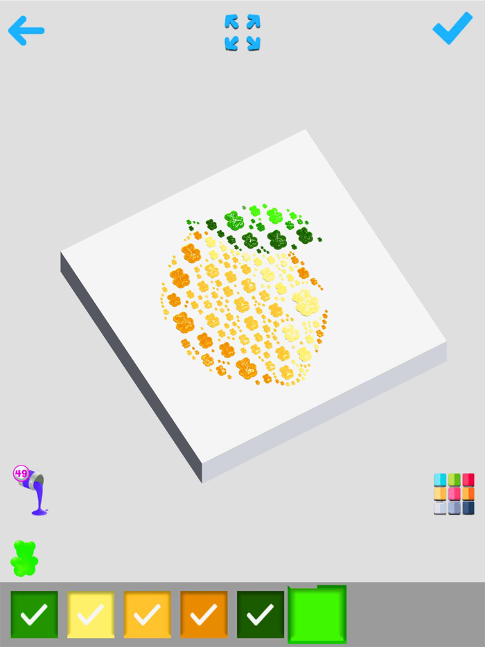 Jelly Art 3D Color By Number