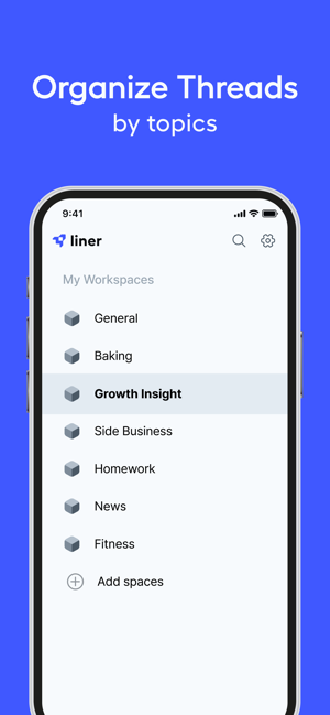 ‎Liner: Powered by ChatGPT Screenshot