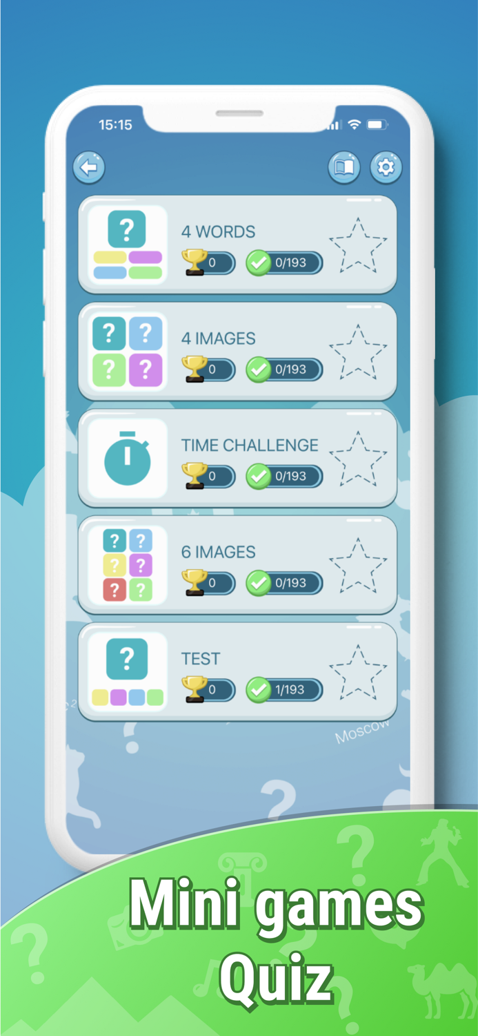 Quiz capitals all world cities