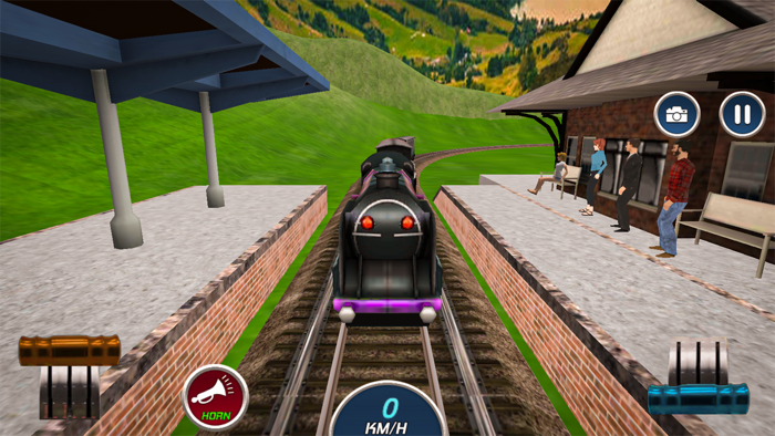 Offroad Train Driving Games