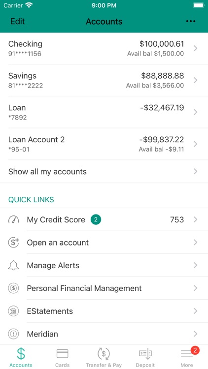 Crest Savings Mobile