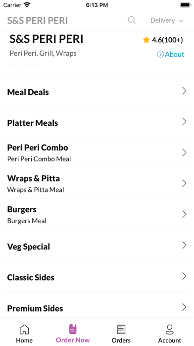 S&S Peri Peri Screenshot