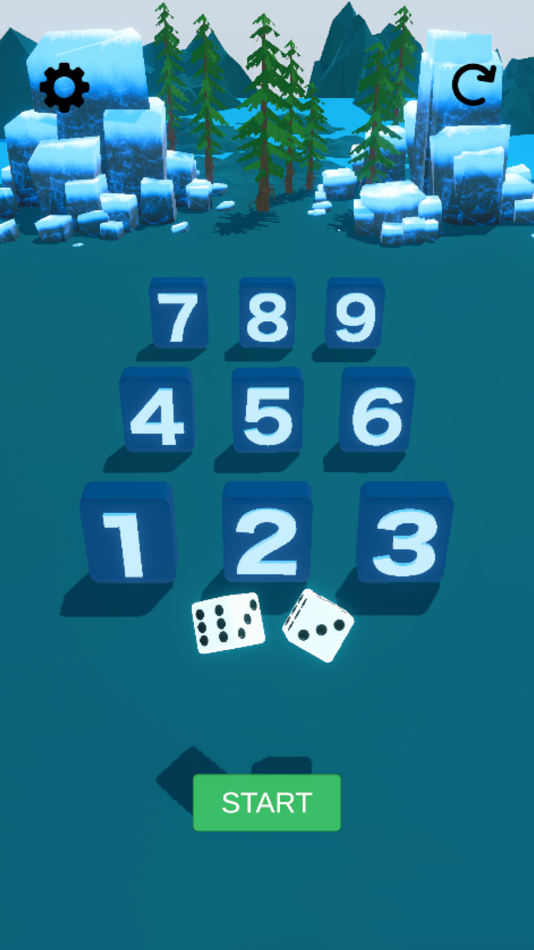 #1. Ultimate Shut The Box (iOS) 由: Omer Faruk Mesebuken