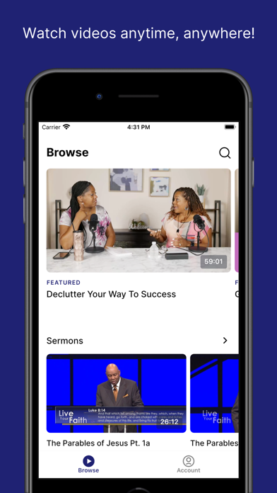 Faith Word Network Screenshot