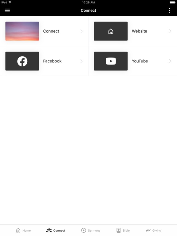 First Baptist Mountain View iPad screenshot 2 - Education app