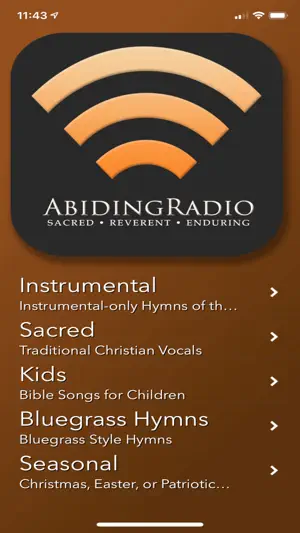 Abiding Radio screenshot 1