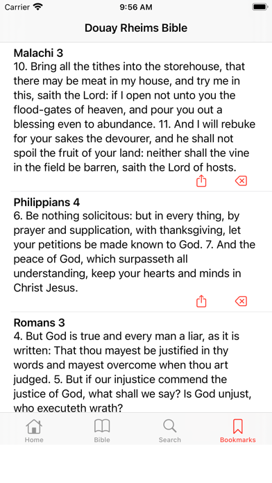 Douay-Rheims Bible Screenshot