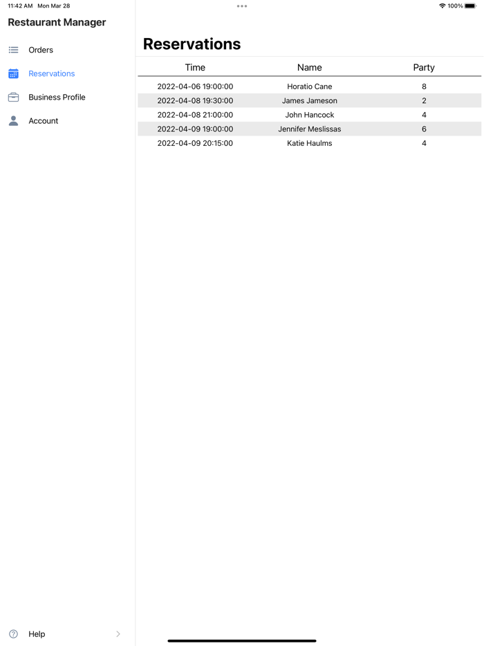 Five Star Restaurant Manager