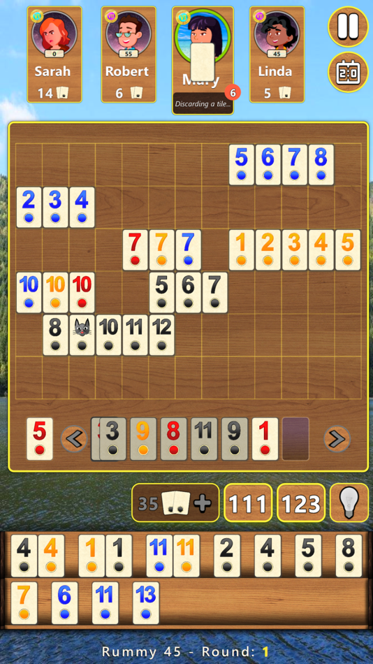 #9. Rummy 4 in 1 Board Game (iOS) di: G Soft Team