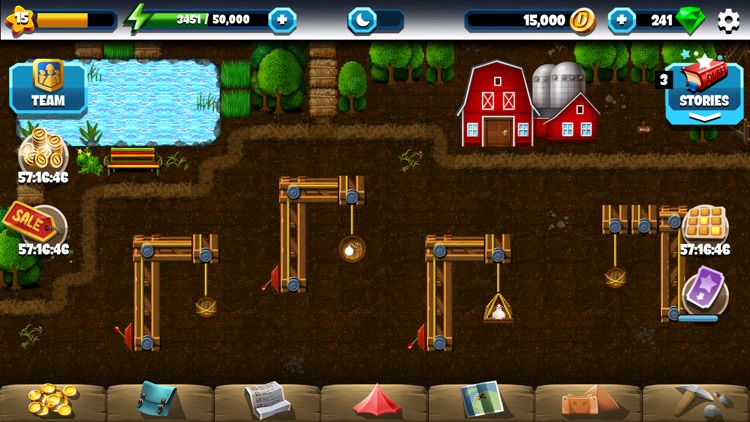 Diggy's Adventure: Pipe Games screenshot-3