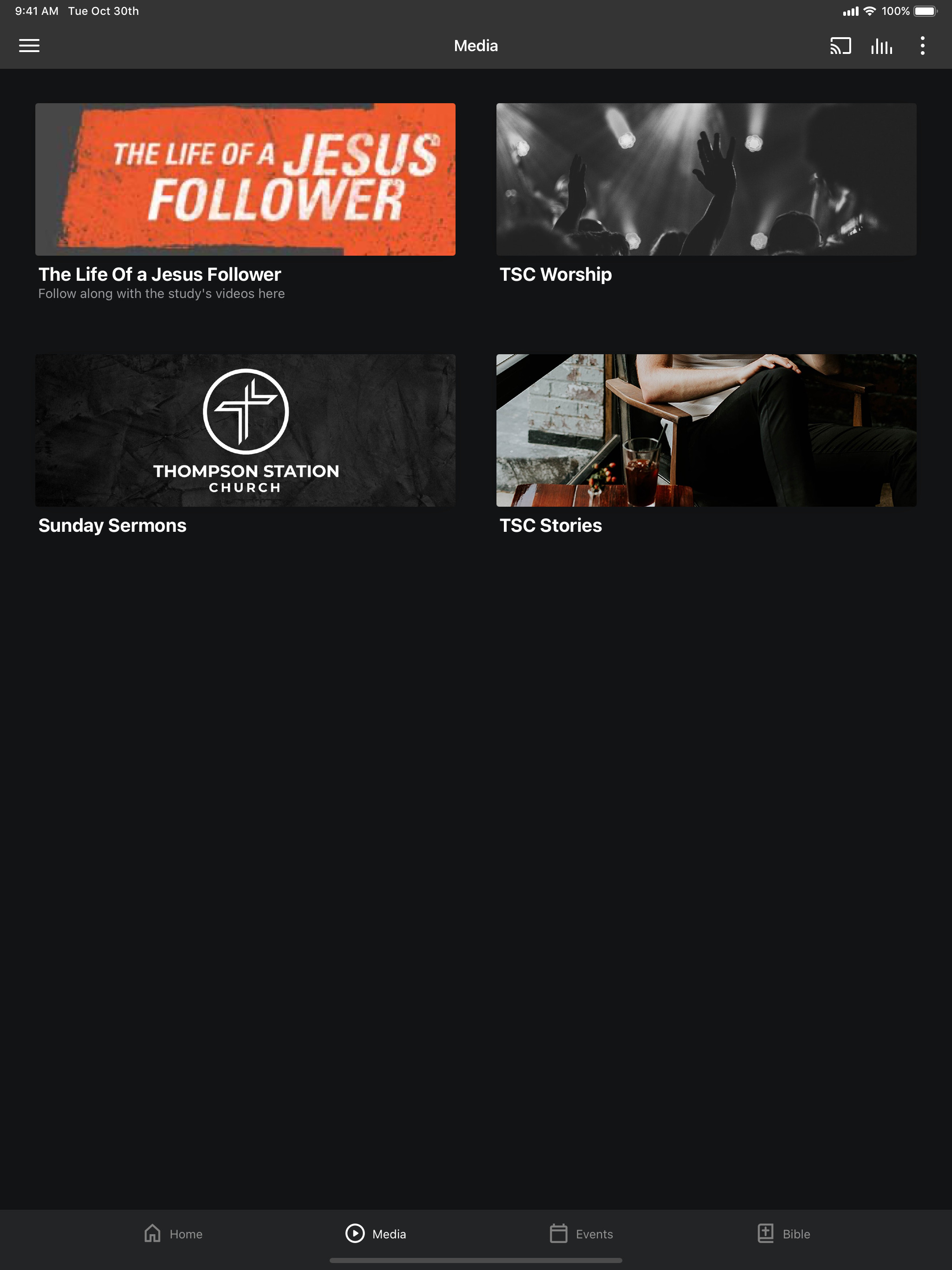Thompson Station Church App screenshot 5