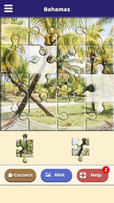 Bahamas Sightseeing Puzzle Screenshot