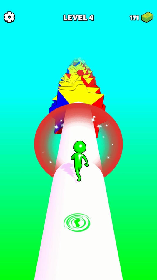 #1. Helix Runner 3D (iOS) 由: Atakan Cakir