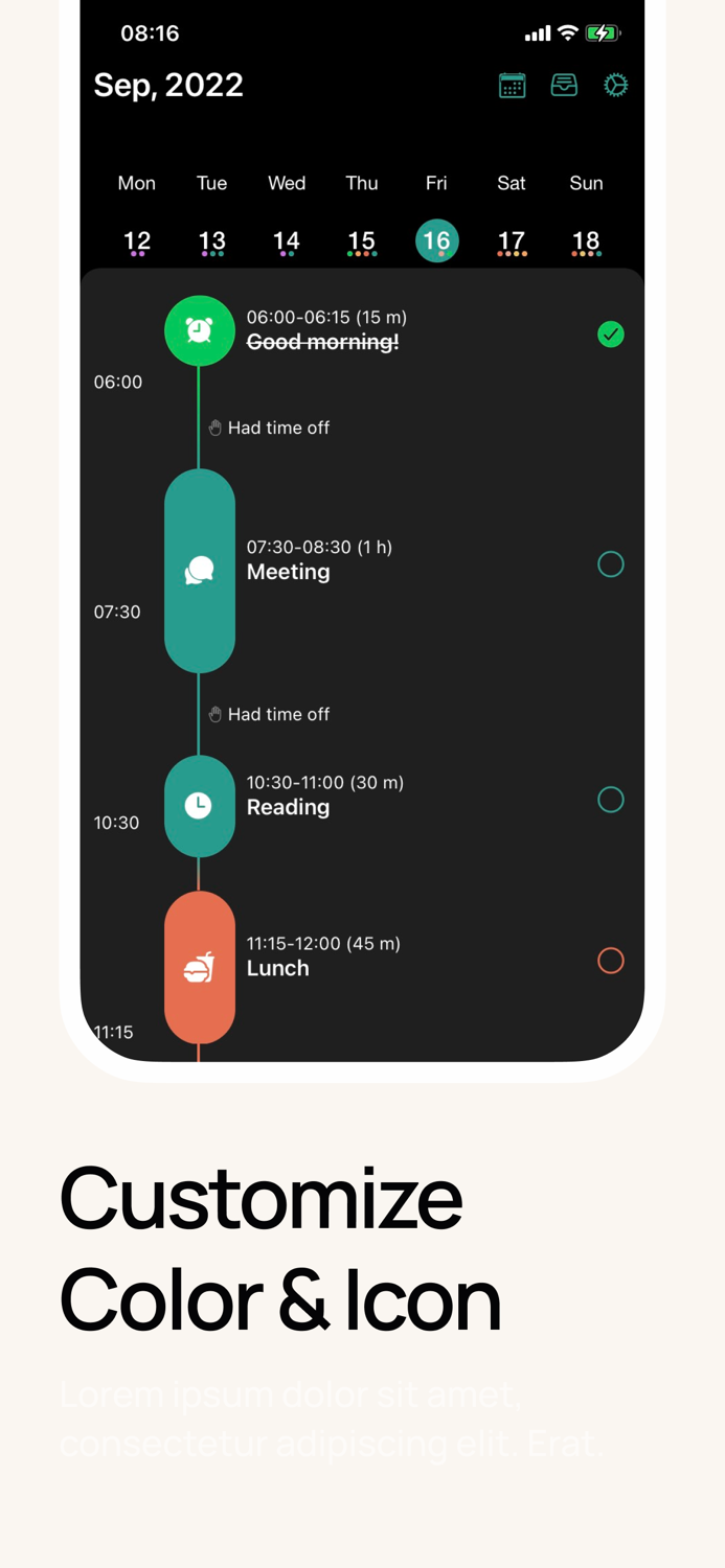 Skynote Daily planner