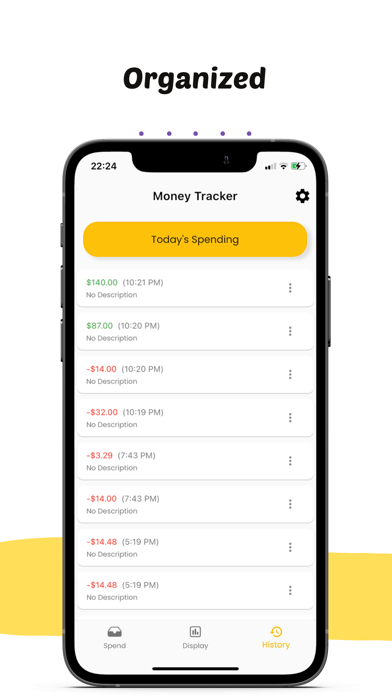 money tracker easy Screenshot