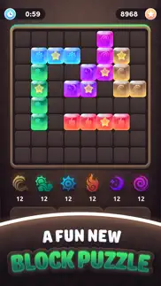 gem blitz - block puzzle game iphone screenshot 1