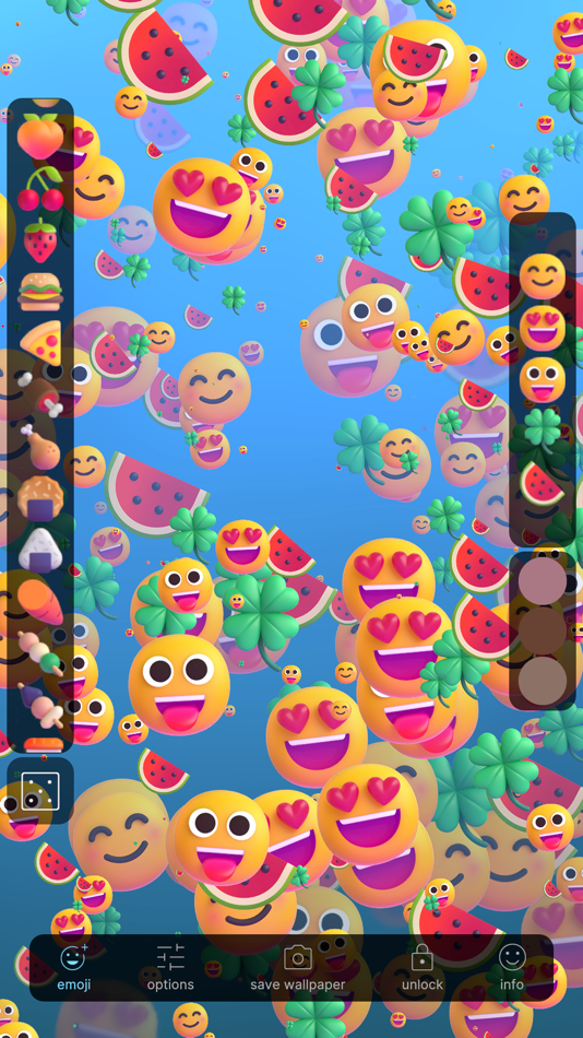 #9. MOJI MOJI : Wallpaper Maker (iOS) 由: Piotr Wysok
