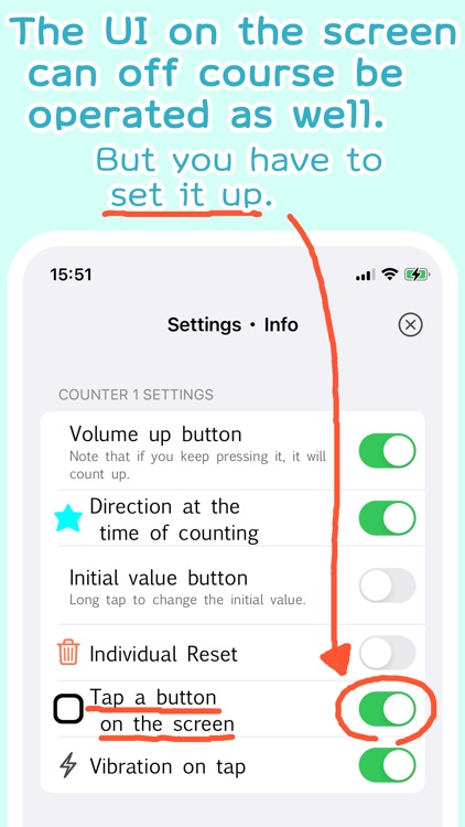 Tally Counter by button press