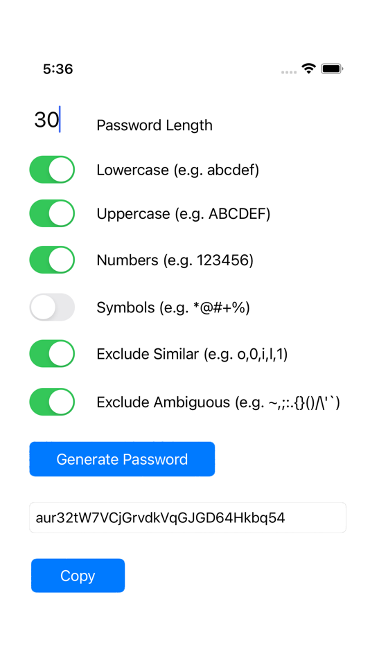 #3. Password Generator - Strong (iOS) 由: Qiting Huang