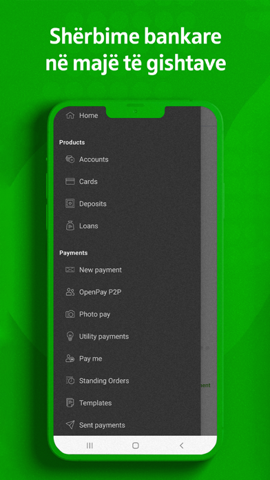 OTP Bank Albania Screenshot
