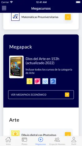 Game screenshot Megacursos hack