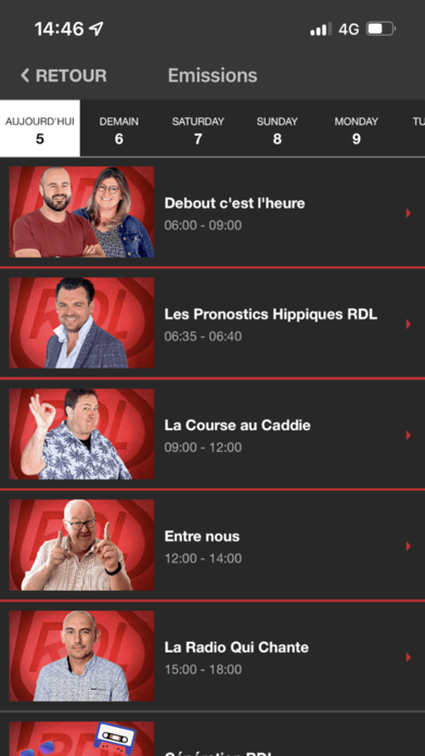 RDL "La Radio qui Chante" Screenshot