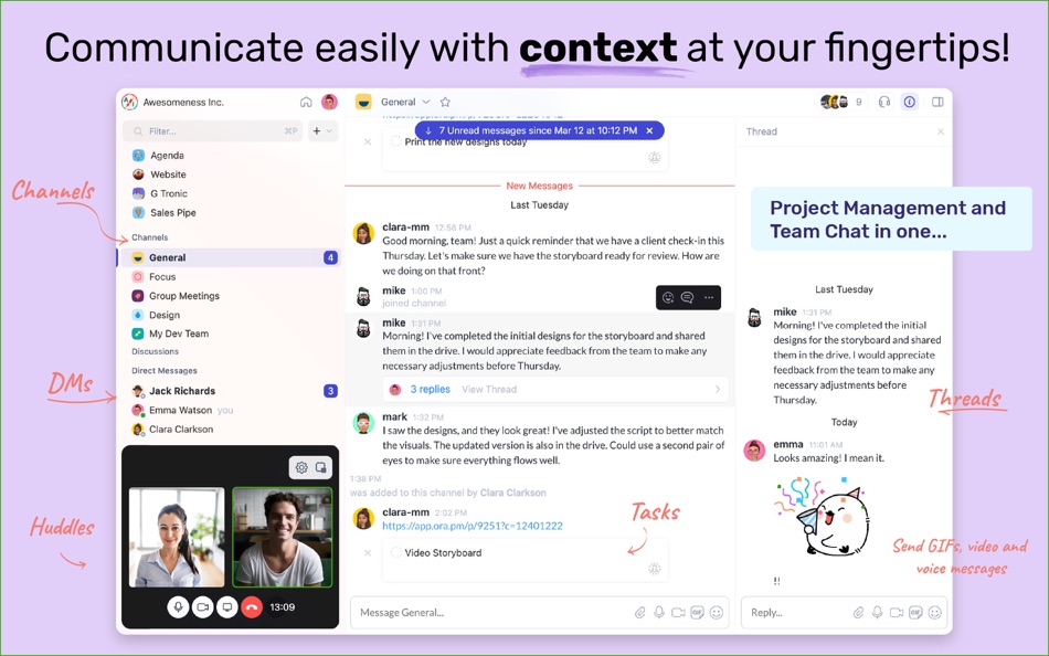 #2. Ora - Task Management (macOS) 게시자: Codemotion
