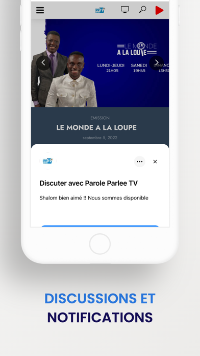 Parole Parlée TV Screenshot