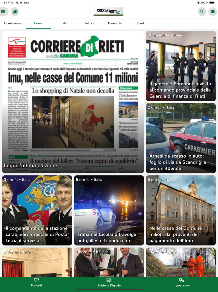 Corriere di Rieti