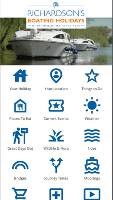 Richardson's Boating Holidays Screenshot